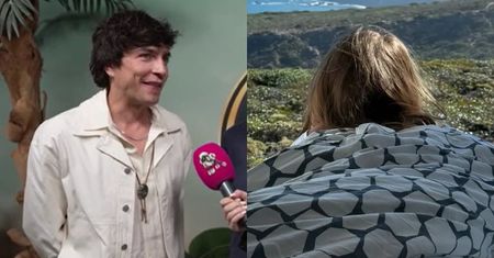 TYLKO NA PUDELKU. Nikodem Rozbicki reaguje na pytanie o tajemniczą kobietę ze zdjęcia, które wstawił: "Też bym na nią patrzył"