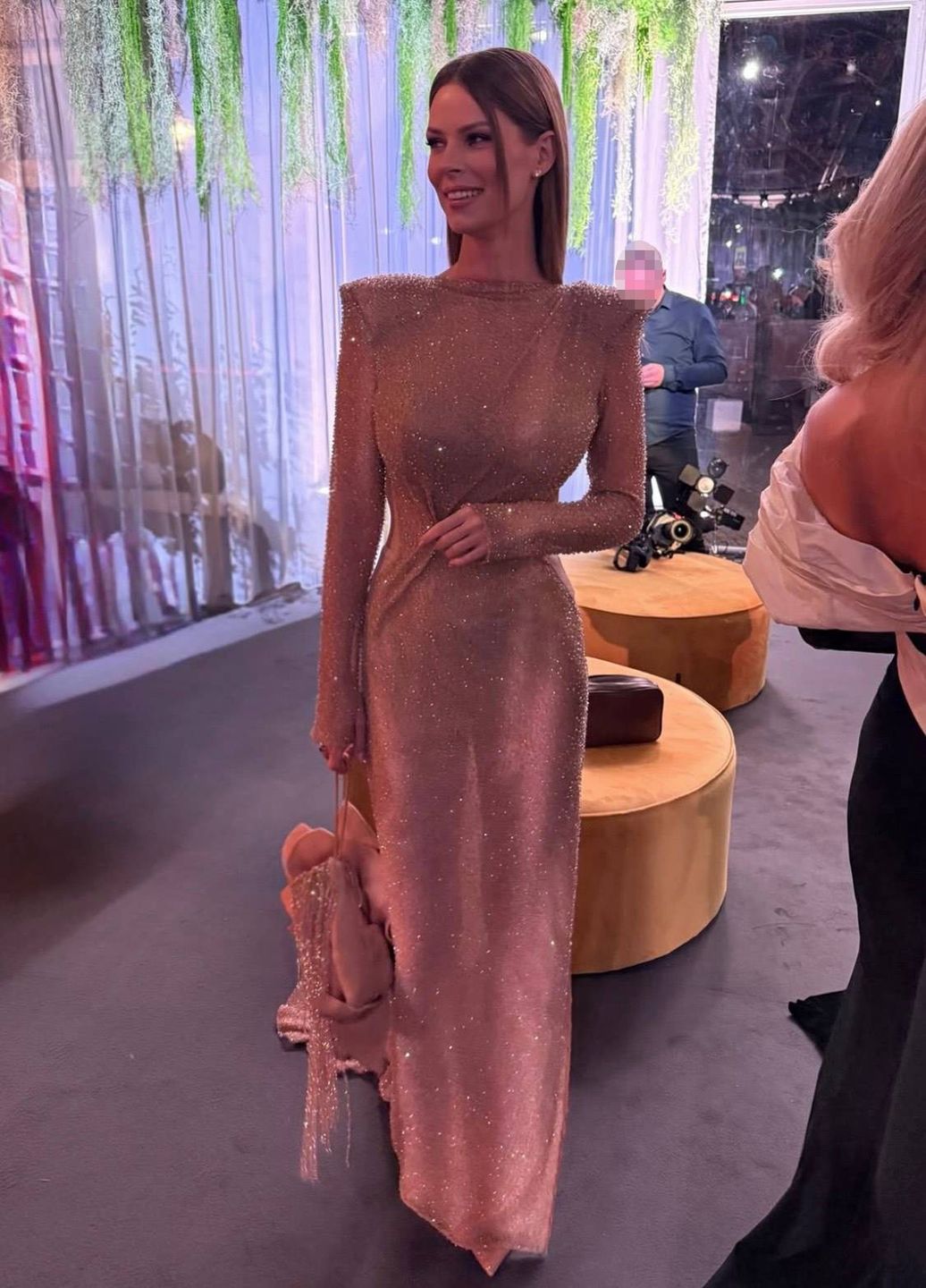 Małgorzata Tomaszewska na balu