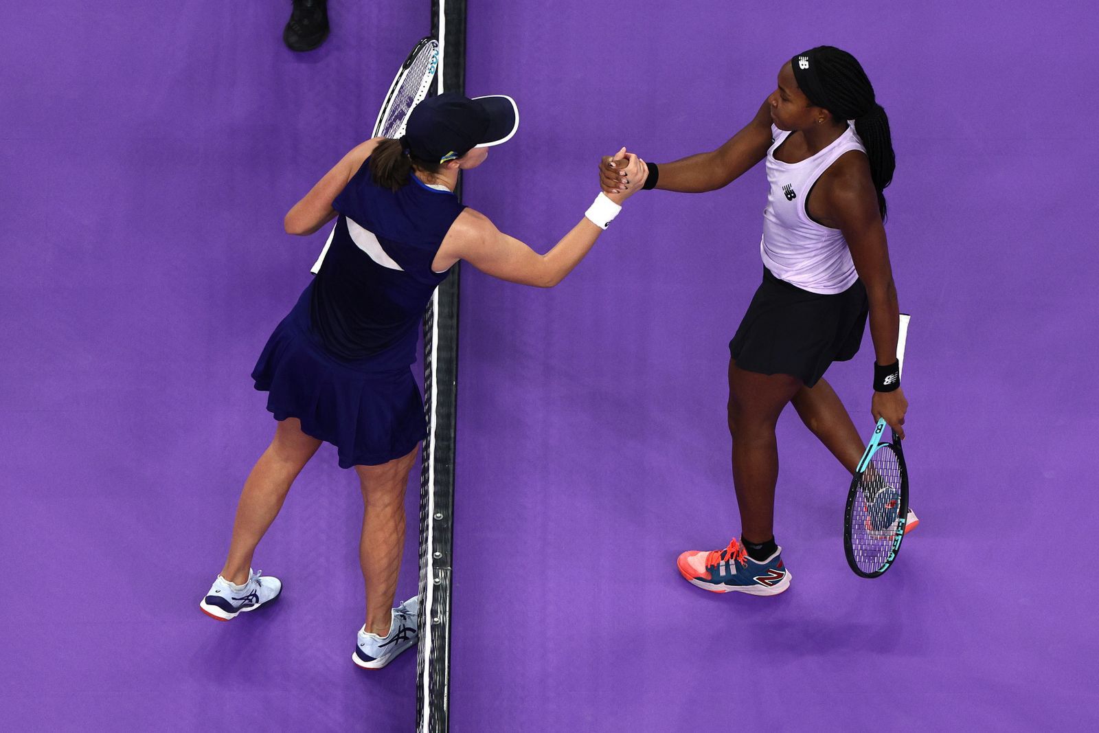 Iga Świątek i Coco Gauff