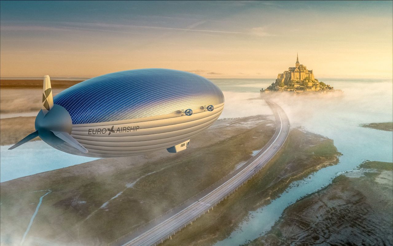 Photovoltaic airship