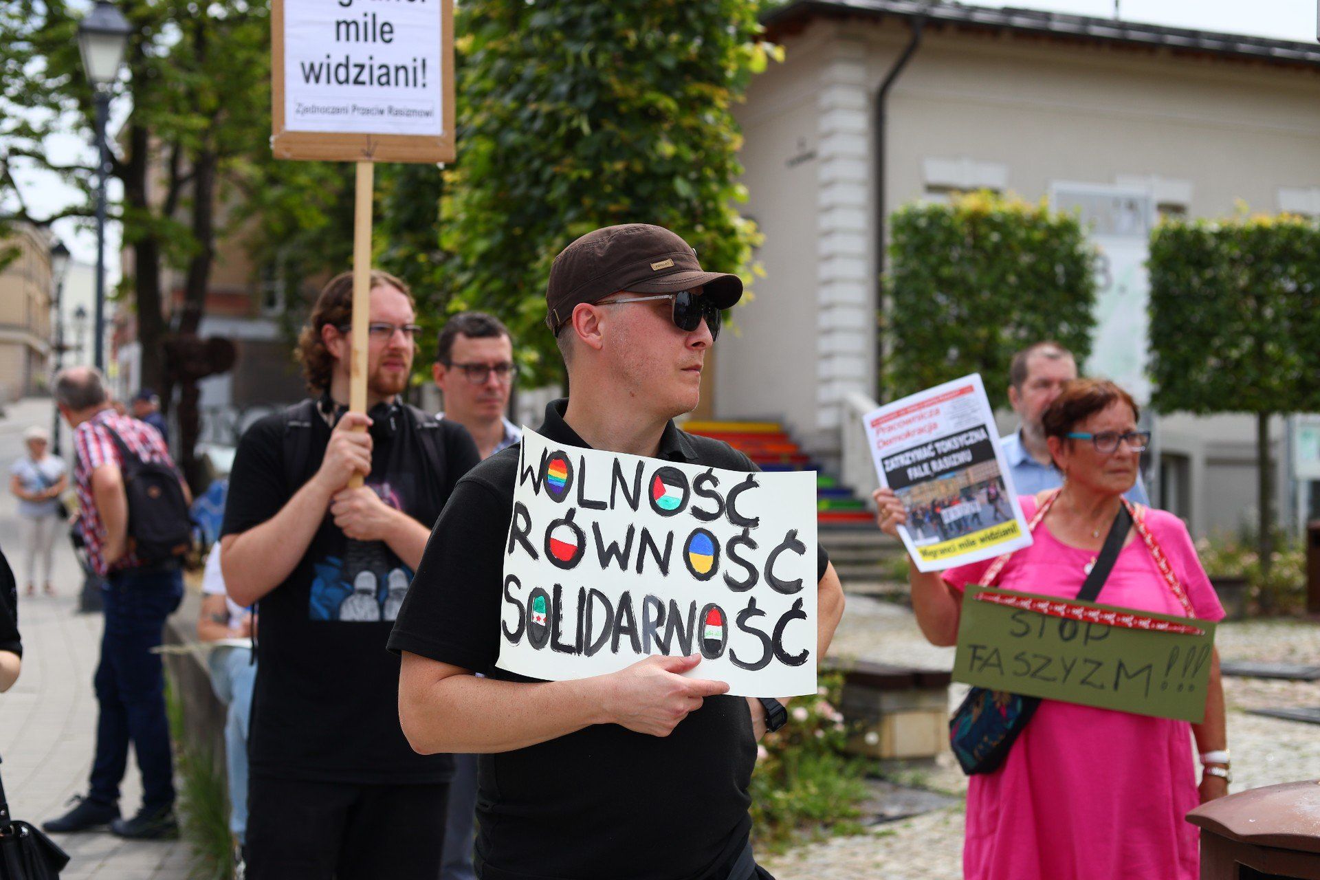 Jeden z organizatorów wydarzenia, Łukasz Wigor