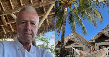 Bogusław Linda wypoczywa na Zanzibarze. Przy okazji bierze udział w szczytnej akcji