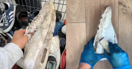 Znalazł kultowe buty w lumpeksie. Zapłacił 33 zł za hitowy model