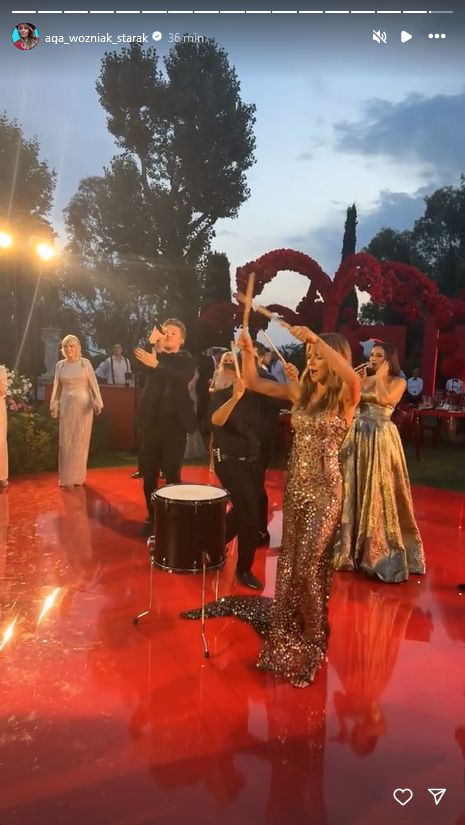 Agnieszka Woźniak-Starak pokazała, jak Anna Lewandowska robi show na urodzinach miliardera