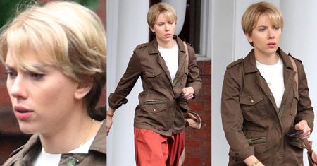 Scarlett Johansson w kamuflażu "zwykłej śmiertelniczki"
