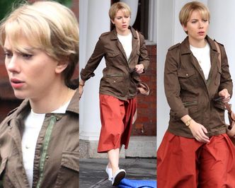 Scarlett Johansson w kamuflażu "zwykłej śmiertelniczki"