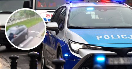 Dramatyczny wypadek. Mężczyzna potrącony przez dwa pojazdy. Jest wideo