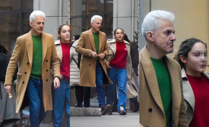 Hubert Urbański z córką