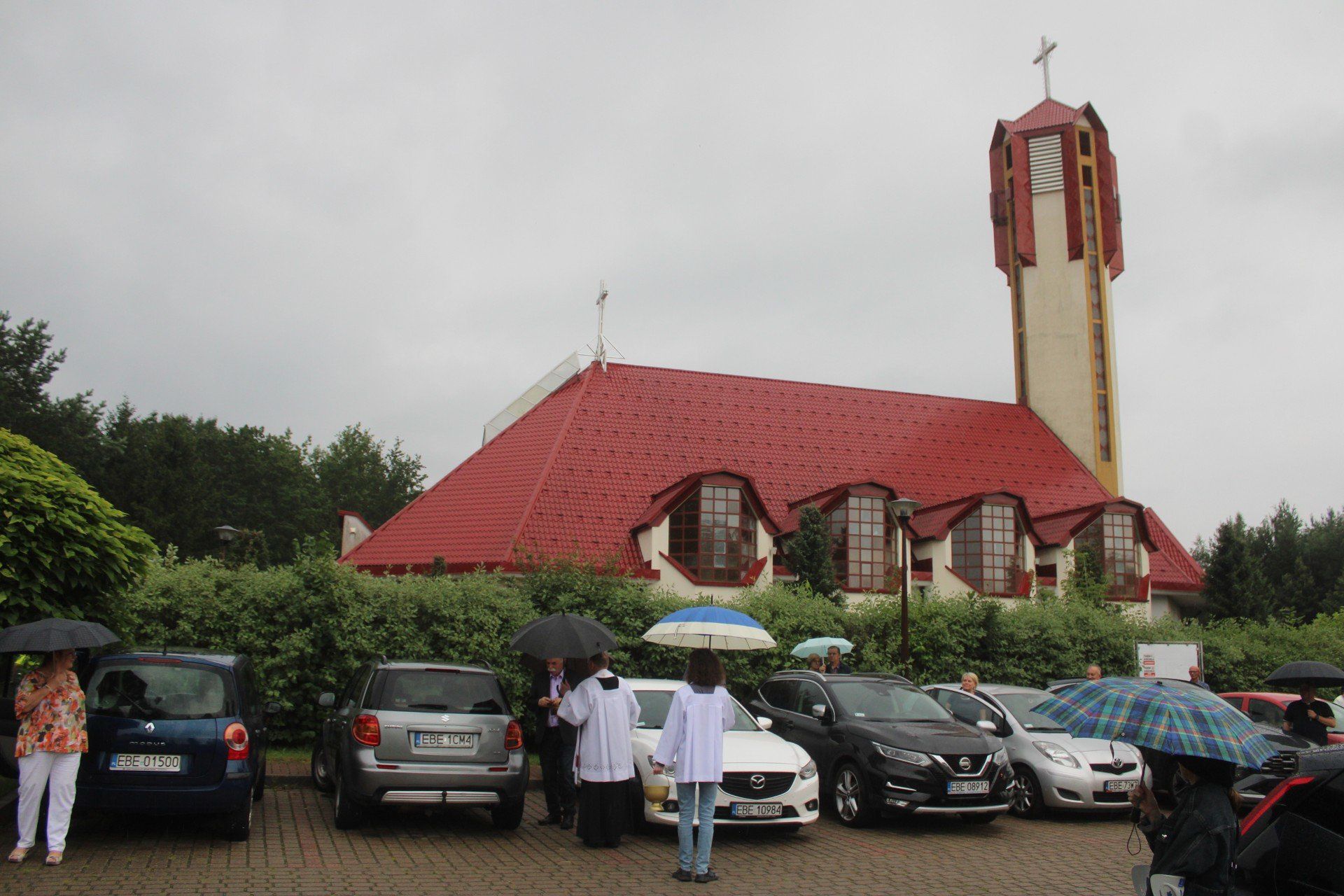 Poświęcenie pojazdów w Bełchatowie
