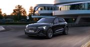 Audi e-tron to teraz Q8 e-tron. Ma większe akumulatory, podświetlany grill i nowe logo