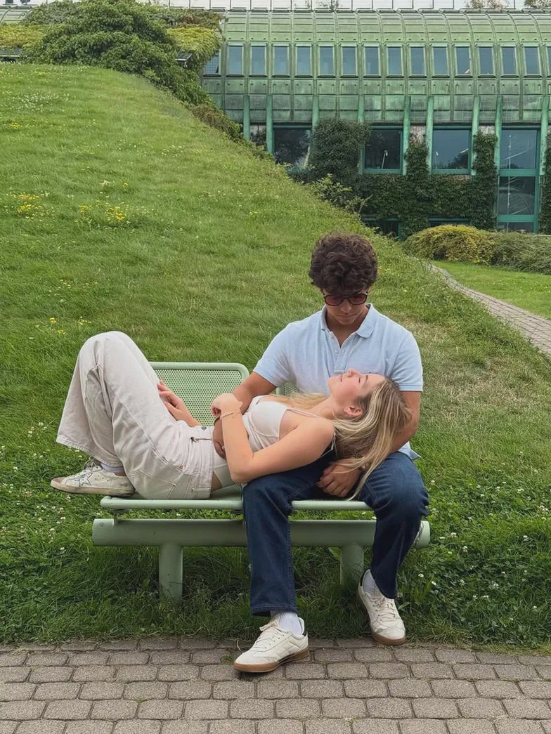 Helena Rubik z chłopakiem