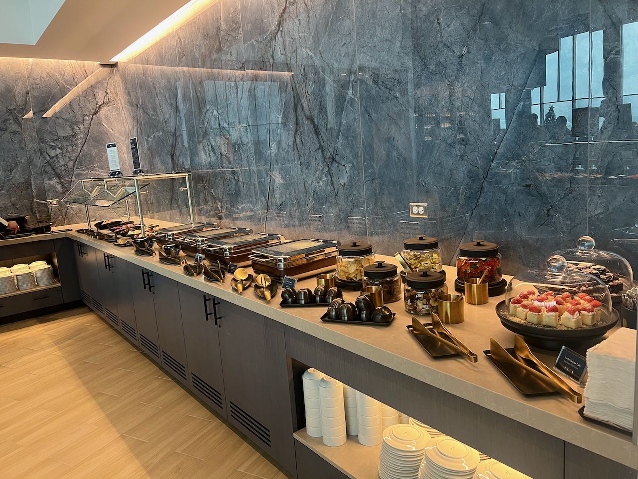 Business lounge LOT-u w Chicago