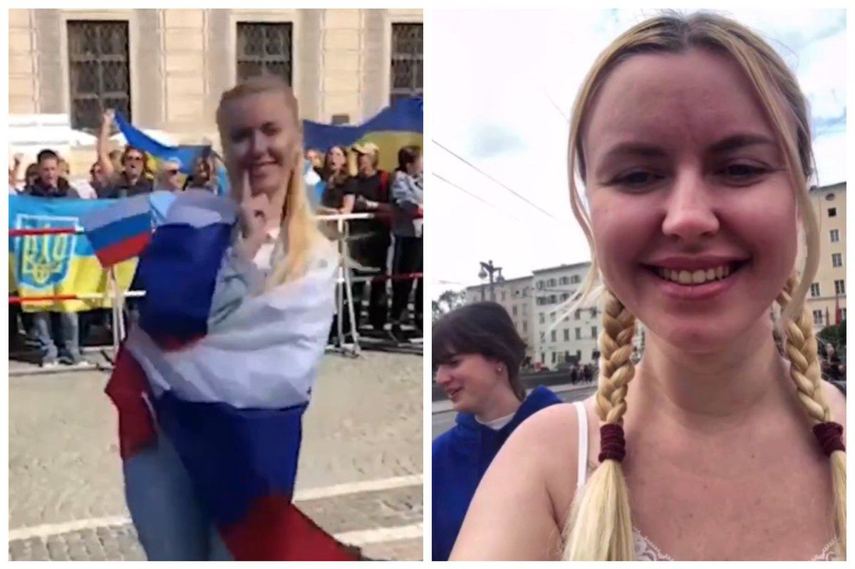 Everyone saw what she was doing to Ukrainians. Here's what happened to her in Russia