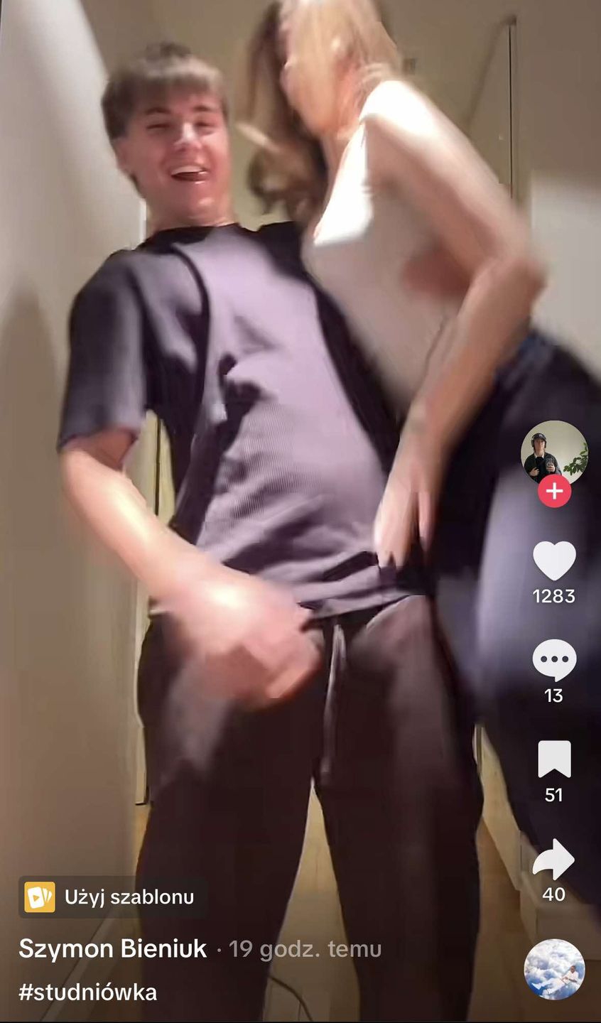 Tak Szymon Bieniuk bawił się na studniówce