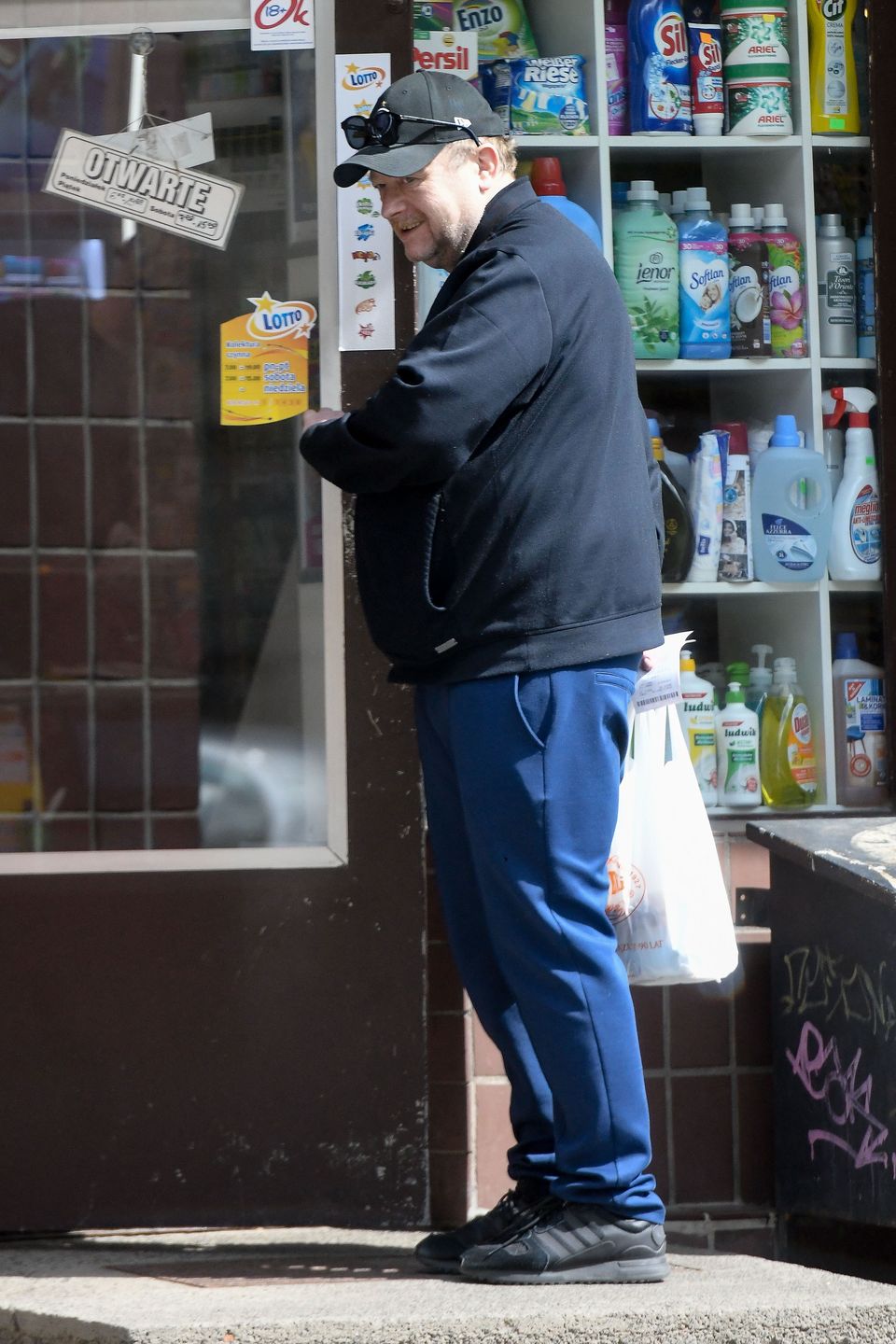 Olaf Lubaszenko łamie przepisy na mieście