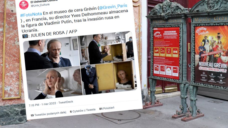 Muzeum Grevin znajduje się w Paryżu