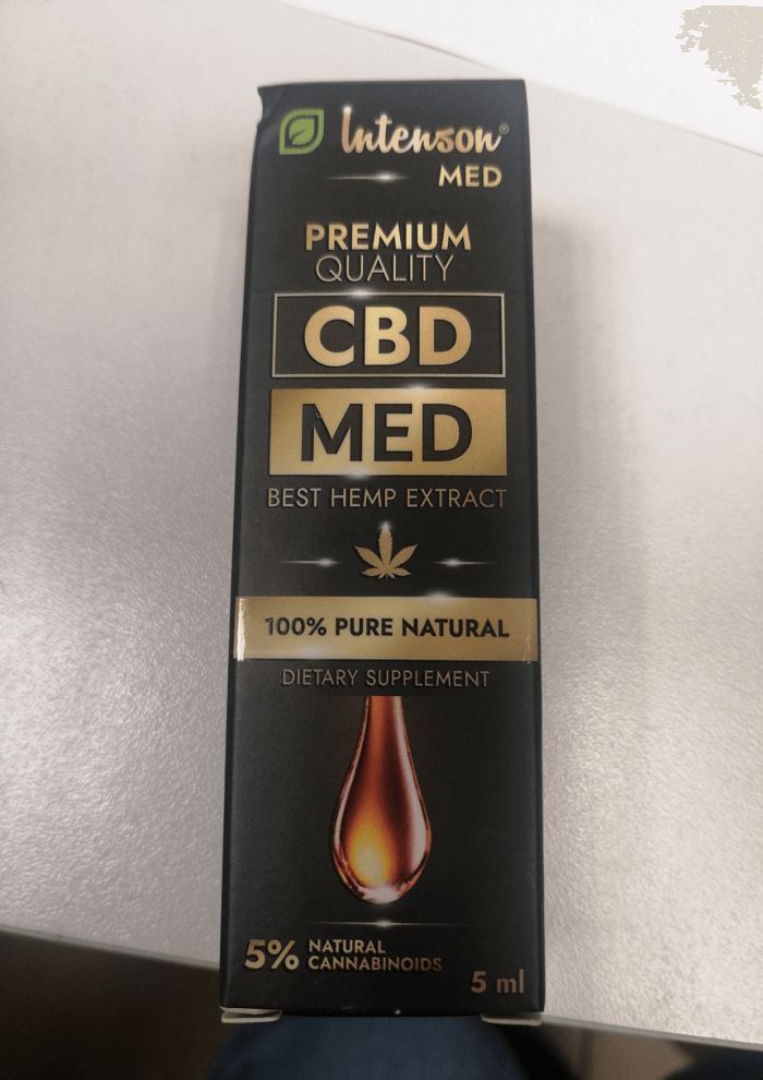 Olejek CBD - CBD MED - 250 mg Best Hemp Extract 5%, 5 ml