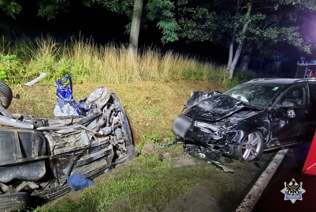 Koszmarny wypadek w Głuszycy. Nie żyją dwie młode osoby