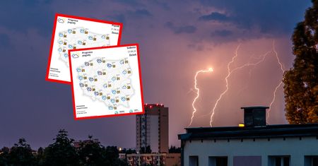 Kilka stopni mniej, burze i deszcz. Jest nowa prognoza