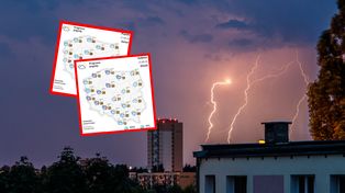 Kilka stopni mniej, burze i deszcz. Jest nowa prognoza