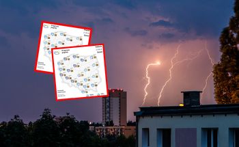 Kilka stopni mniej, burze i deszcz. Jest nowa prognoza