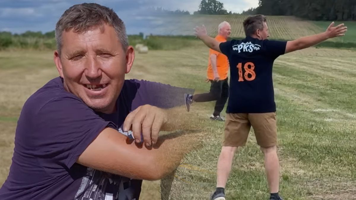 Mecz gwiazd "Rolnicy. Podlasie". Zagrał m.in. Andrzej z Plutycz