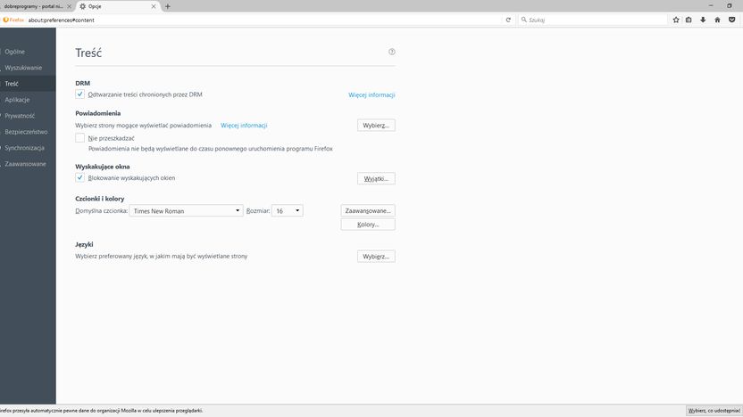 Firefox ESR 10
