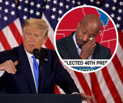 Popłakał się na wizji. Usłyszał wynik wyborów