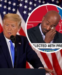 Popłakał się na wizji. Usłyszał wynik wyborów