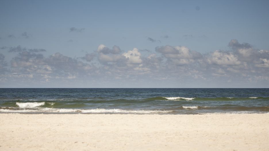 Plaża nad Morzem Bałtyckim
