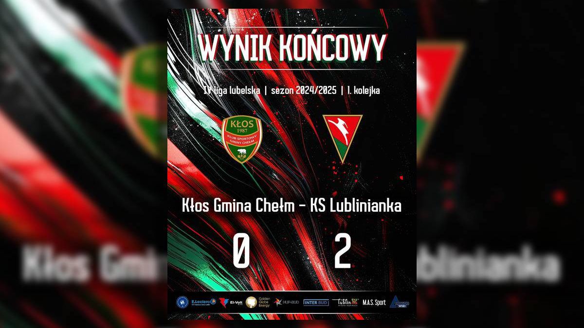 grafika Wynik Kłos Gmina Chełm – Lublinianka 02