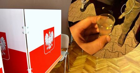 Tak czekali na głosowanie we Wrocławiu. Z pizzą i kieliszkiem w ręku