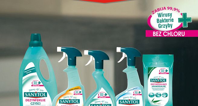 „Zdrowy styl życia” w kampanii nowych środków czystości Sanytol (wideo)