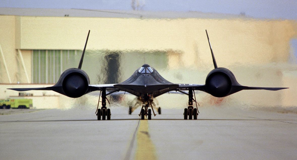 Najszybszy seryjnie produkowany samolot świata - SR-71 Blackbird 