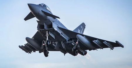 F-35 pokonany przez Eurofightera? Nic tego nie zapowiadało