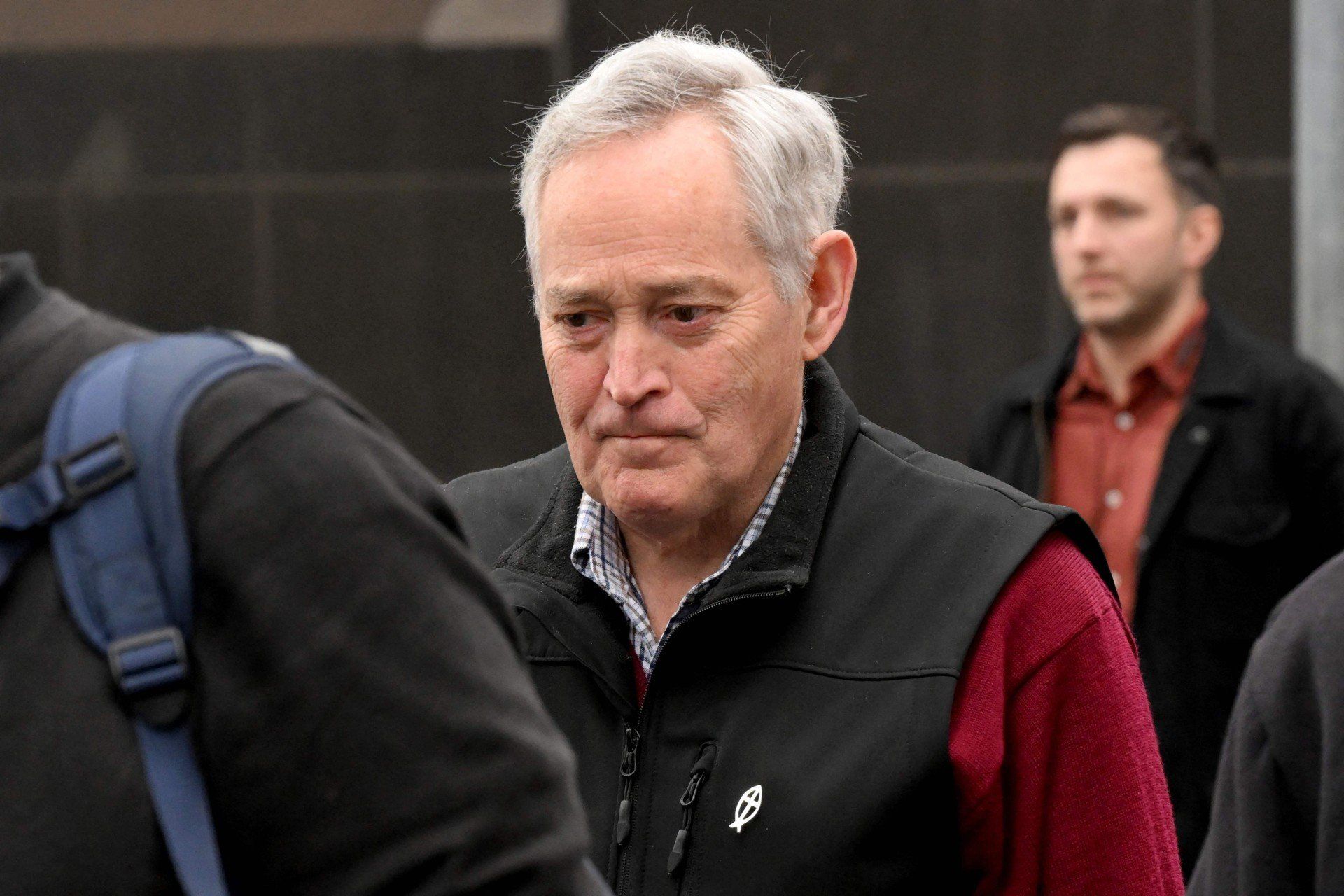 Ian Wilkinson, mąż morderczyni. Jako jedyny ze swej rodziny przeżył obiad