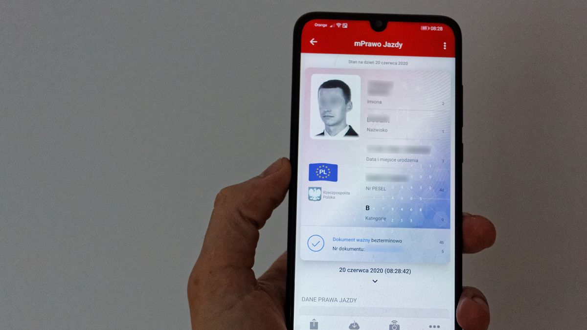 Zdjęcie może być inne niż to w prawie jazdy