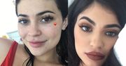 Kylie Jenner BEZ MAKIJAŻU! "Mam pryszcze jak każda nastolatka" (ZDJĘCIA)