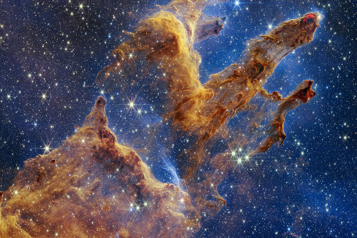 Filary Stworzenia. Nowe zdjęcia z teleskopu Jamesa Webba