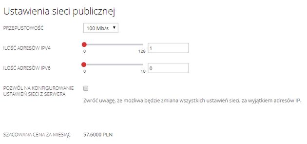 Konfiguracja sieci w homecloud.pl