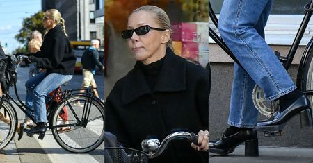 Z drogi, śledzie, Kasia Warnke jedzie do szewca. To dlatego założyła obcasy na rower? (ZDJĘCIA)