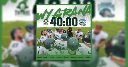 Tytani Lublin bezlitośni dla Sieradz Warriors – wygrana 40:0!