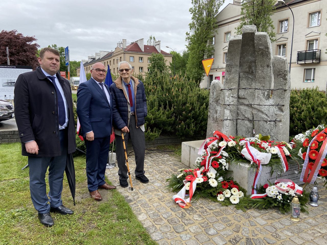 Śląskie. Syn rotmistrza Pileckiego w Chorzowie. Hołd dla ofiar totalitaryzmów