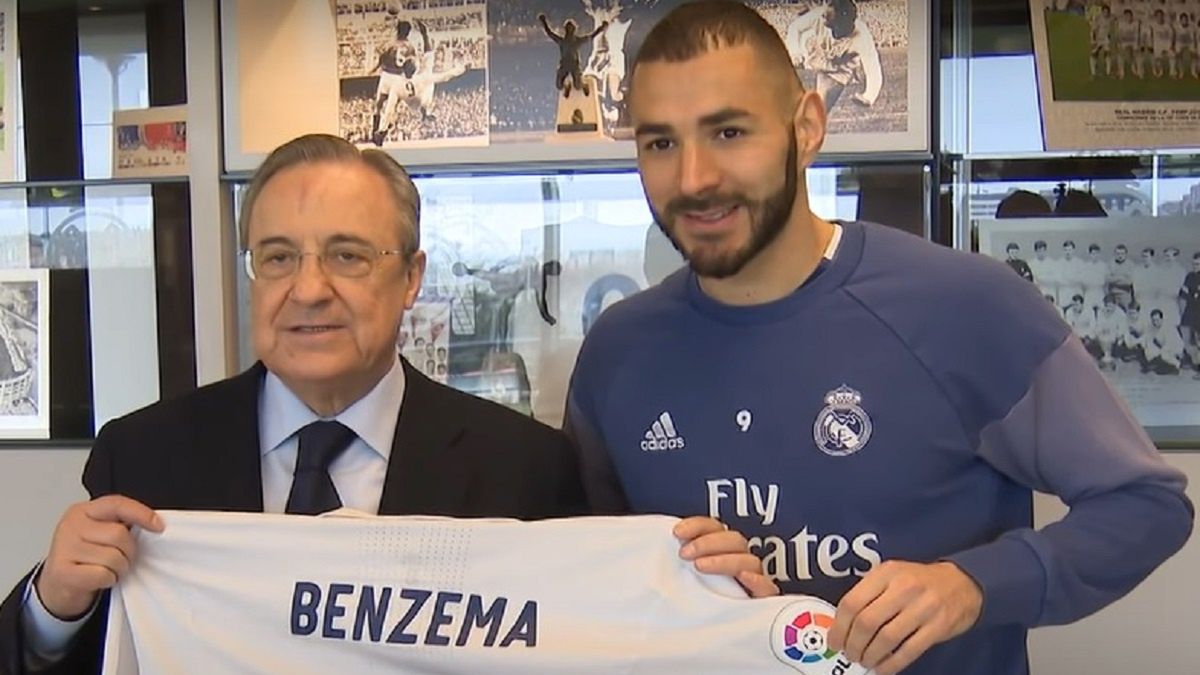 Fiorentino Perez i Karim Benzema