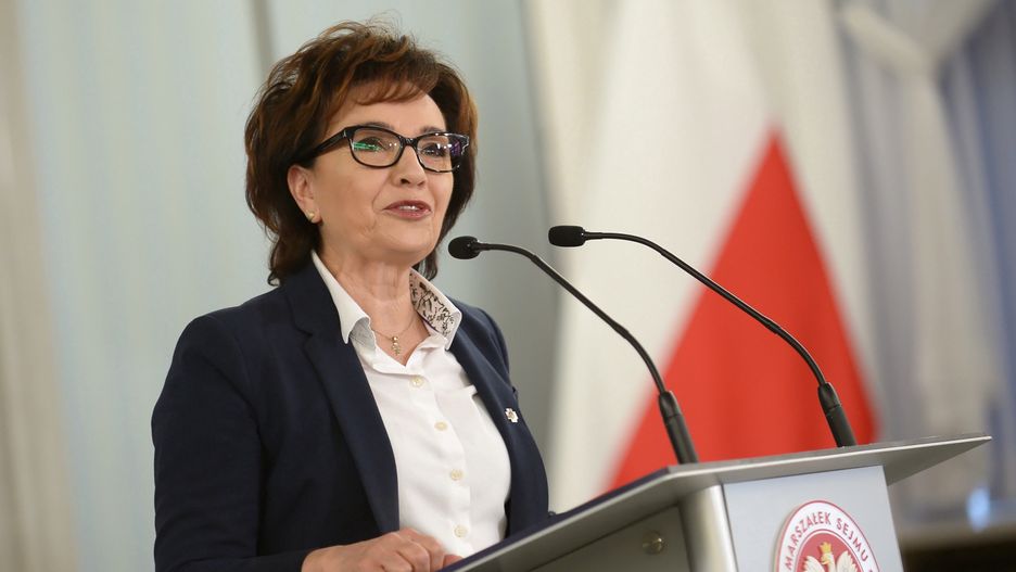Elżbieta Witek wyjaśniła, co wzbudziło jej śmiech w Sejmie