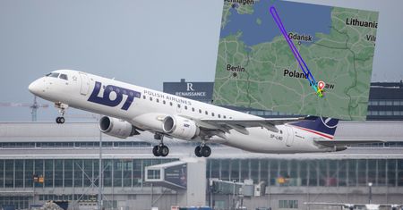 Musiał zawrócić nad Bałtykiem. Samolot PLL LOT musiał wrócić