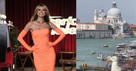 Koszmarna randka modelki Heidi Klum. Zepsuła ją... mewa!