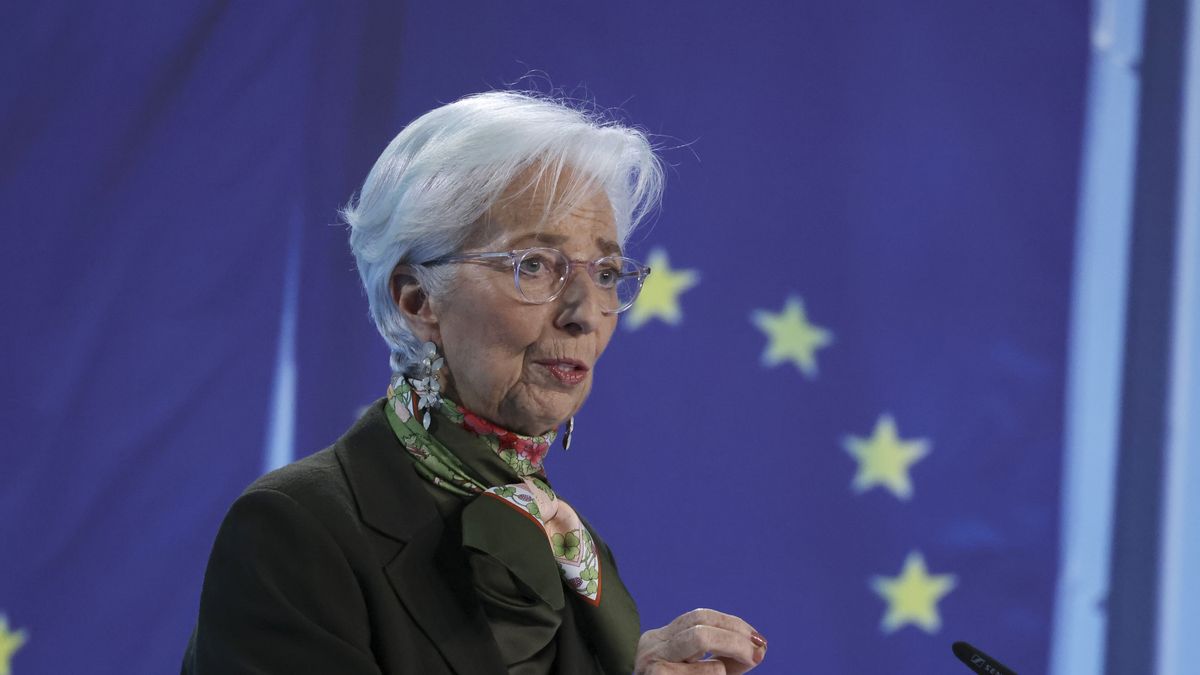 European Central Bank President Christine Lagarde Rates Decision News Conference
Bloomberg
macro economics, press, german, presser, news conference, european, european central bank, ecb, business news, emea, e.u., eu, economic news, euro members, corporate finance, finance, financial, key rates news, industries
