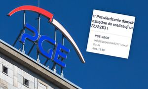 Nowa metoda oszustów. "Na nadpłatę z PGE". Policjantka pokazała mail