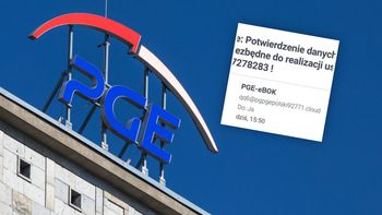 Nowa metoda oszustów. "Na nadpłatę z PGE". Policjantka pokazała mail